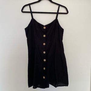 Brand new black button up Urban Outfitter’s dress
